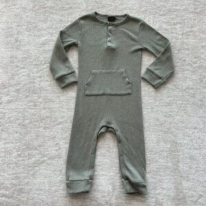 2-3T Little Bipsy Waffle Romper